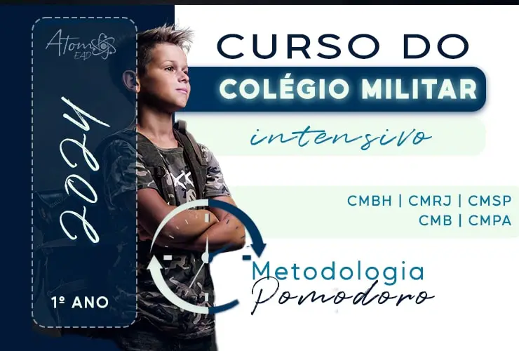  Curso preparatorio para o Colégio Militar 2024