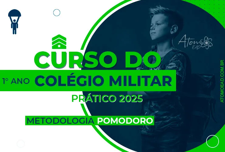  Curso preparatorio para o Colégio Militar 2025