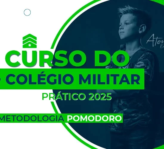CURSO DO COLEGIO MILITAR 1° ANO 2025